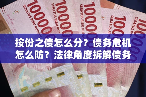 武汉按份之债怎么分？债务危机怎么防？法律角度拆解债务分配与风险自保指南