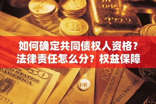 武汉如何确定共同债权人资格？法律责任怎么分？权益保障技巧揭秘！