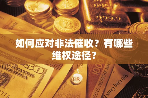 武汉如何应对非法催收？有哪些维权途径？