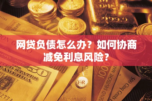 武汉网贷负债怎么办？如何协商减免利息风险？