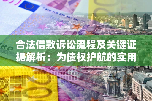 武汉合法借款诉讼流程及关键证据解析：为债权护航的实用指南