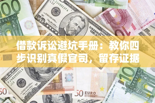 武汉借款诉讼避坑手册：教你四步识别真假官司，留存证据不踩雷