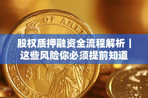 武汉股权质押融资全流程解析｜这些风险你必须提前知道
