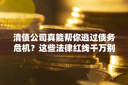 武汉清债公司真能帮你逃过债务危机？这些法律红线千万别踩