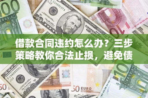 武汉借款合同违约怎么办？三步策略教你合法止损，避免债务危机升级