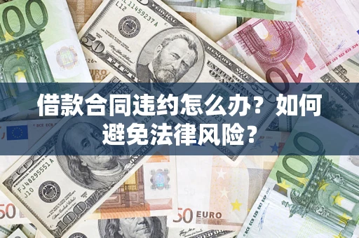 武汉借款合同违约怎么办？如何避免法律风险？