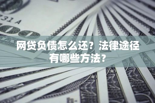 武汉网贷负债怎么还？法律途径有哪些方法？