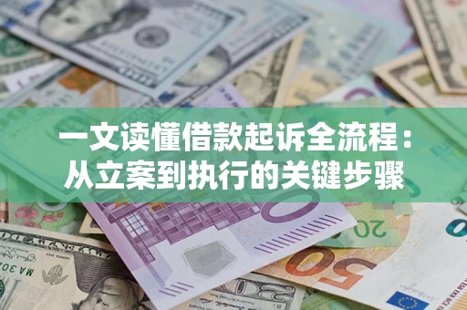 武汉一文读懂借款起诉全流程：从立案到执行的关键步骤