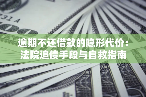 武汉逾期不还借款的隐形代价：法院追债手段与自救指南